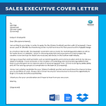 template topic preview image Sales Executive Job Application Letter