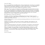 template topic preview image Lawyer Cover Letter