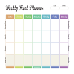 template topic preview image Printable Weekly Meal Planner