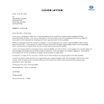 Marketing Cover letter example gratis en premium templates