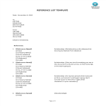 template topic preview image Reference List template