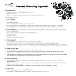 Parent Meeting Agenda gratis en premium templates