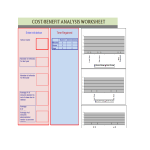 Cost-Benefit Analysis Worksheet sample gratis en premium templates