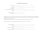 template topic preview image Interview Release Form