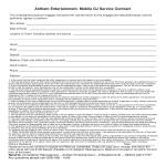 template topic preview image Dj Service Contract