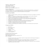 template topic preview image Marketing Sales Associate Resume example