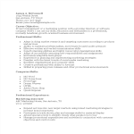 Marketing Sales Associate Resume example gratis en premium templates