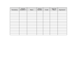 Sign-up Sheet sheet in excel gratis en premium templates