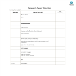 template topic preview image Research Paper Timeline