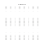 Dot Grid Paper gratis en premium templates