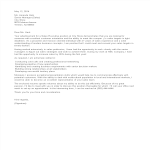 Job Application Letter For Sales Executive gratis en premium templates