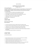 School Computer Teacher Resume gratis en premium templates