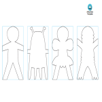 template topic preview image Paper Doll Chain