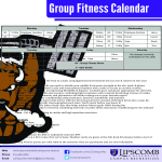 Calendar Group Fitness gratis en premium templates