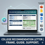 Article topic thumb image for College Recommendation Letter Template
