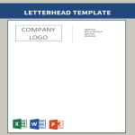 template topic preview image Letterhead Template Word