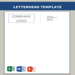 Letterhead Template Word gratis en premium templates