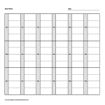 template preview imageWeekly planner 06:00am to 12:00am landscape