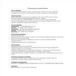 template topic preview image HR Operations Executive Resume