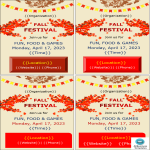 Fall Festival Pamphlet gratis en premium templates