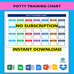 template topic preview image Potty Training Chart