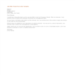 template topic preview image Thank You Letter for Job Offer