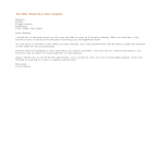 Thank You Letter for Job Offer gratis en premium templates