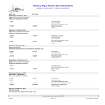 Printable Music Bowl Schedule gratis en premium templates