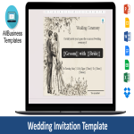 Vorschaubild der VorlageWedding Invitation Template