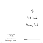 Grade School Memory Book gratis en premium templates