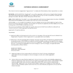 template topic preview image Interim Service Agreement