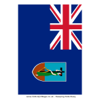 Montserrat Flag gratis en premium templates