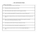 template topic preview image Exit Interview Form