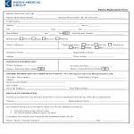 template topic preview image Printable Patient Registration Form