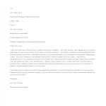template topic preview image Graduate Trainee Job Application Letter