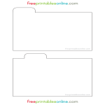 Blank Recipe Card gratis en premium templates