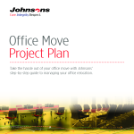 Office Move Project Plan gratis en premium templates