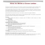 Resume Cover Letter Format gratis en premium templates