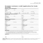 template topic preview image Blank Business Credit Application Template