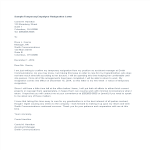 template topic preview image Temporary Employee Resignation Letter