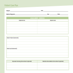 template topic preview image Basic Patient Care Plan