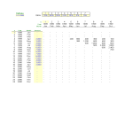 template topic preview image Excel Cash Flow Matrix Template