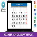 template topic preview image December 2024 Calendar