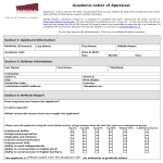 template topic preview image Academic Appraisal Requirement Letter