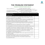 Problem Statement gratis en premium templates