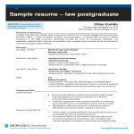 Post Graduate Resume gratis en premium templates