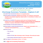 Clinical Discharge Summary gratis en premium templates