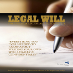 Legal Will Form gratis en premium templates