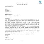 Retail Cover Letter gratis en premium templates