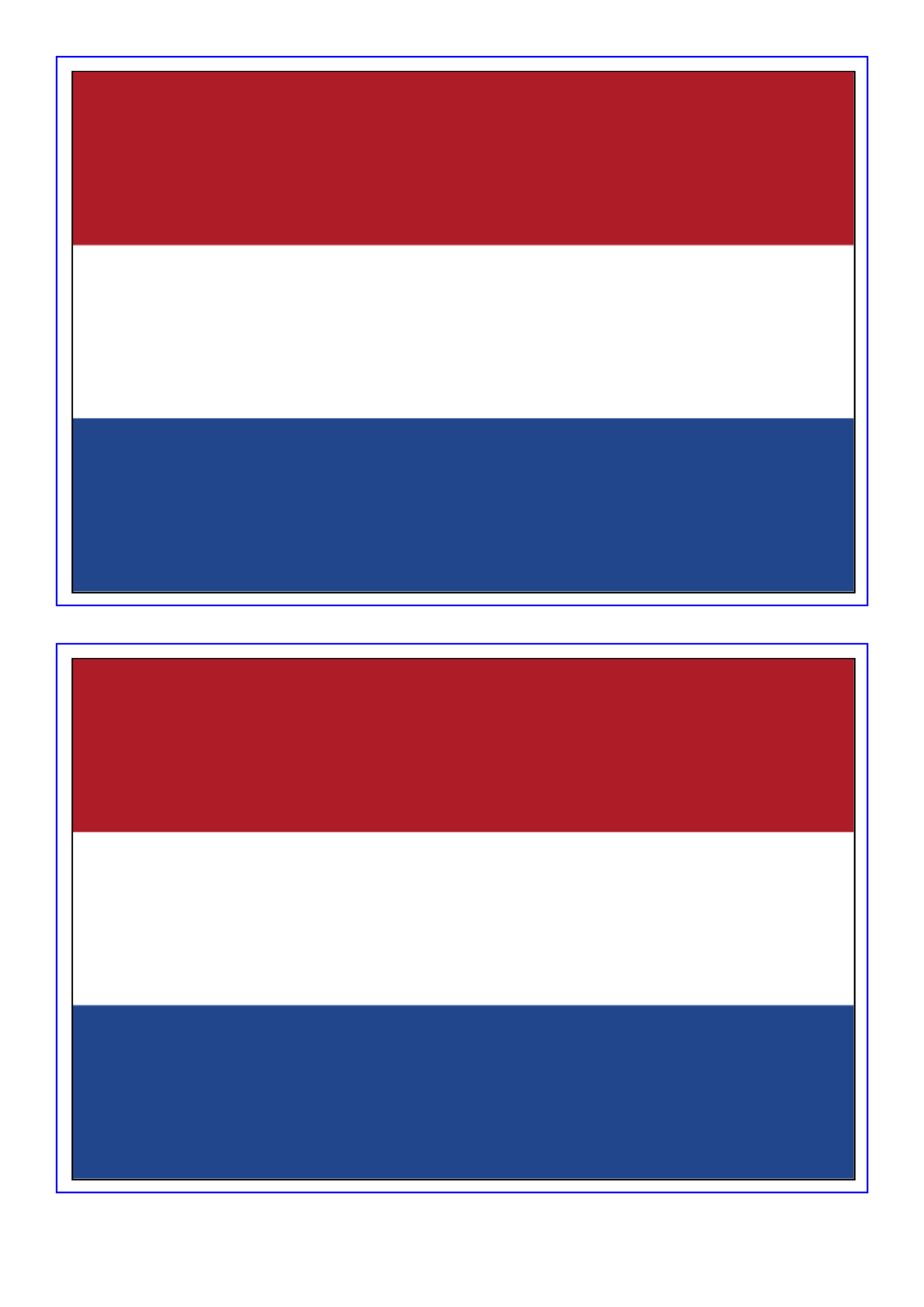 template topic preview image Holland printable flag